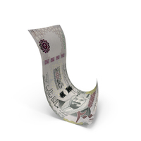 Saudi 200 Riyals Money Falling Note PNG & PSD Images