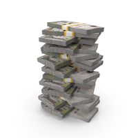 Saudi 200 Riyals Money Lots Bills Stack Arranged PNG & PSD Images