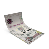 Saudi 200 Riyals Money Note Bend Ground PNG & PSD Images