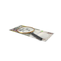 Single Saudi 200 Riyals Magnify Find PNG & PSD Images