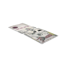 Split Two Pieces Saudi 200 Riyals Money Note PNG & PSD Images