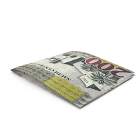Two Saudi 200 Riyals Note Fold Money PNG & PSD Images