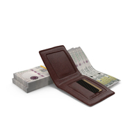 Wallet Open Saudi 200 Riyals Money Bill Ground PNG & PSD Images