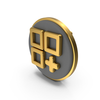 Add Category Circular Coin PNG & PSD Images