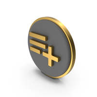 Add List Circular Coin PNG & PSD Images