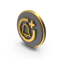 Add to Notification Circular Coin PNG & PSD Images
