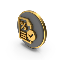 Analysis File Circular Coin PNG & PSD Images