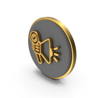 Announcement Prohibited Circular Coin PNG & PSD Images