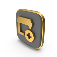 Add Shop Square Coin PNG & PSD Images