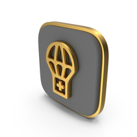 Airdrop Square Coin PNG & PSD Images