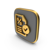 Analysis File Square Coin PNG & PSD Images