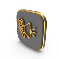 Announcement Prohibited Square Coin PNG & PSD Images