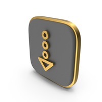 Arrow Down Square Coin PNG & PSD Images