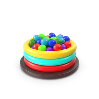 Colored Balls Icon PNG & PSD Images