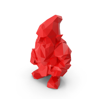 Low Poly Stylized Dwarf PNG & PSD Images