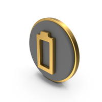 Battery Circular Coin PNG & PSD Images