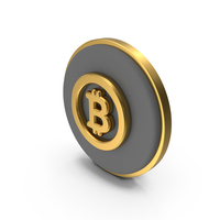 Bitcoin Circular Coin PNG & PSD Images