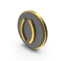 Bracket Embrace Circular Coin PNG & PSD Images