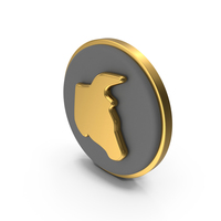 Bull Stock Market Business Circular Coin PNG & PSD Images