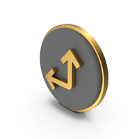 Path Splitter Circular Coin PNG & PSD Images