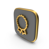 Award Square Coin PNG & PSD Images