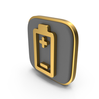 Battery Terminal Square Coin PNG & PSD Images