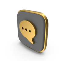Bubble Messages Square Coins PNG & PSD Images