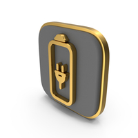 Power Point Square Coin PNG & PSD Images