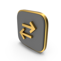 Switch Arrows Square Coin PNG & PSD Images
