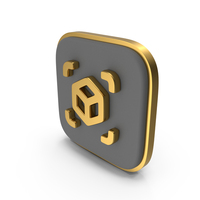 Augment Reality Square Coin PNG & PSD Images
