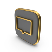 Chat Box Square Coin PNG & PSD Images