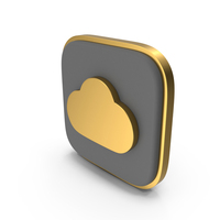 Cloud Square Coin PNG & PSD Images