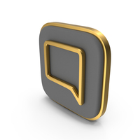 Comment Square Square Coin PNG & PSD Images