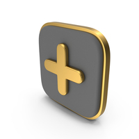 Cross Medical Square Coin PNG & PSD Images