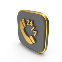 Customer Support Square Coin PNG & PSD Images