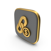 Dollar Currency Square Coin PNG & PSD Images