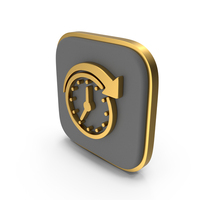 Time Loop Square Coin PNG & PSD Images