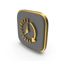 Time Cycle Square Coin PNG & PSD Images