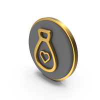 Charity Money Bag Circular Coin PNG & PSD Images