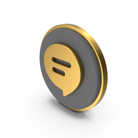 Chat Circular Coin PNG & PSD Images