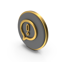 Chat Info Circular Coin PNG & PSD Images