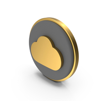Cloud Circular Coin PNG & PSD Images