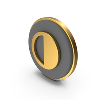 Contrast Circular Coin PNG & PSD Images