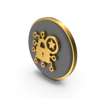 Cyber Security Rating Circular Coin PNG & PSD Images