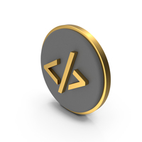 HTML Tag Circular Coin PNG & PSD Images