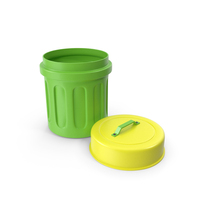 Trash Bin Open Cap PNG & PSD Images