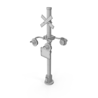 Railroad Crossing Signal PNG & PSD Images