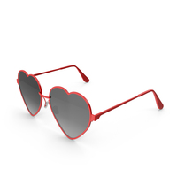 Heart Shaped Sunglasses PNG & PSD Images