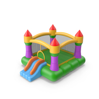 Inflatable Bounce House PNG & PSD Images
