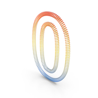 Spring Color Shaped Number 0 PNG & PSD Images